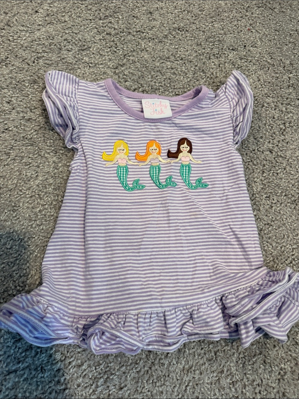 Stitchy Fish Mermaid Top